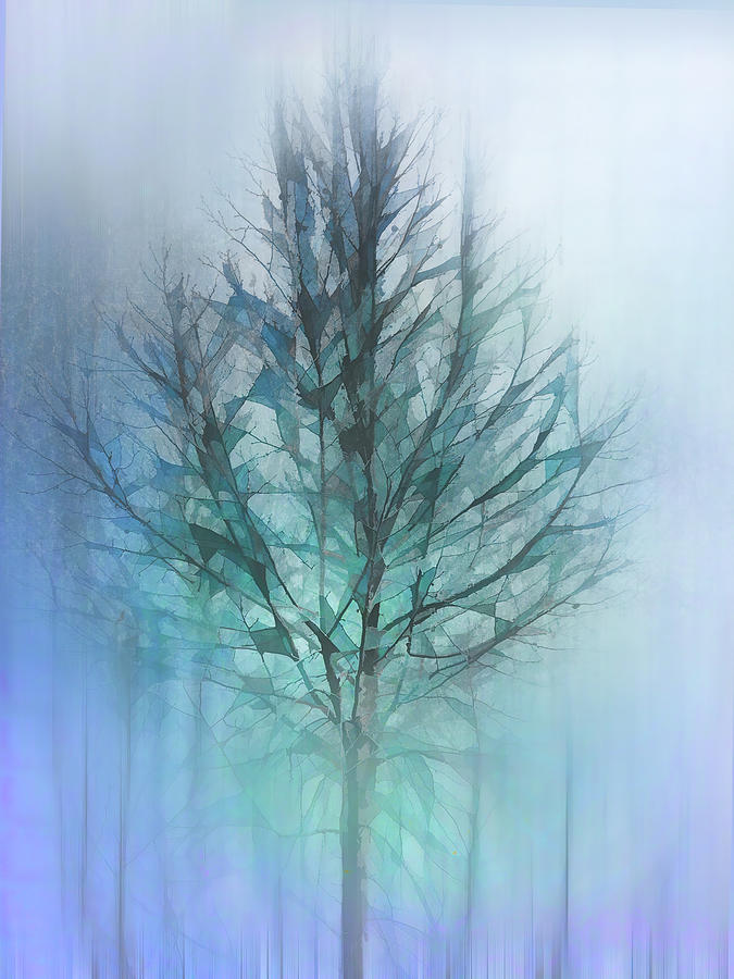 Tree Mosaic Digital Art by Terry Davis