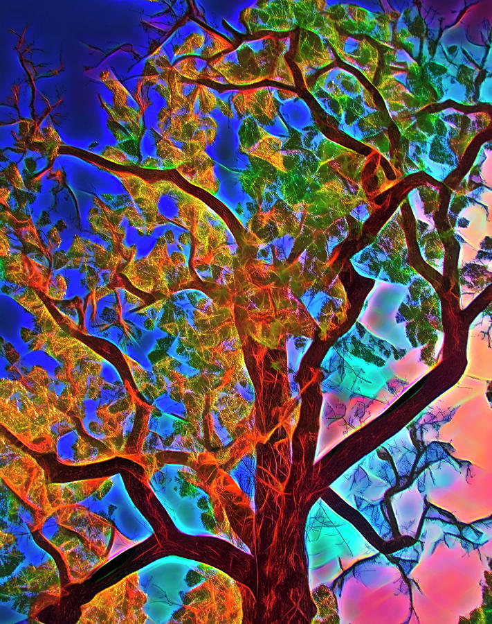 Tree of Cleone Digital Art by Ruben Reveles - Fine Art America