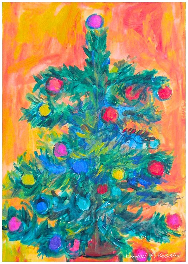 Tree of Joy Painting by Kendall Kessler