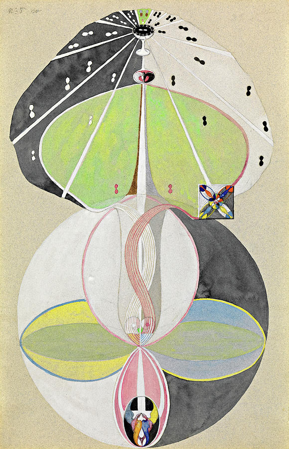 Klint Painting - Tree of Knowledge, 1915 by Hilma af Klint