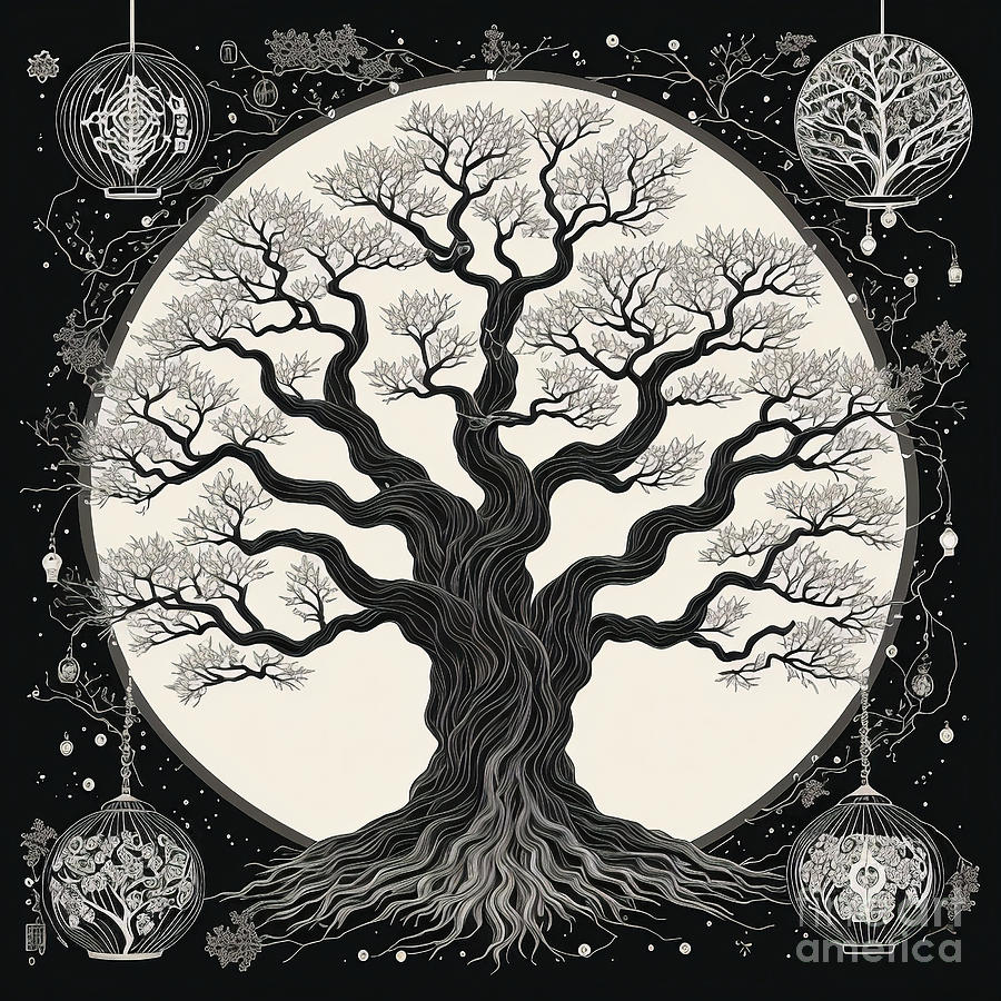Tree Of Life - 1 Digital Art by Philip Preston