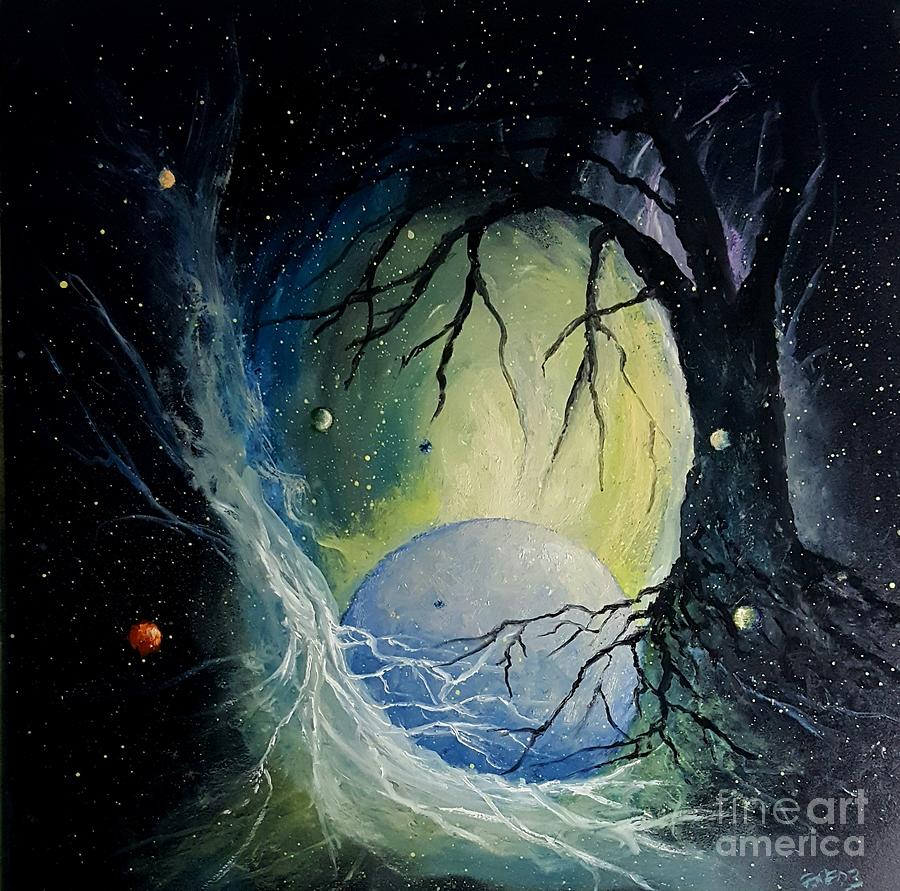 Tree of Life 5 Painting by Fred Wilson