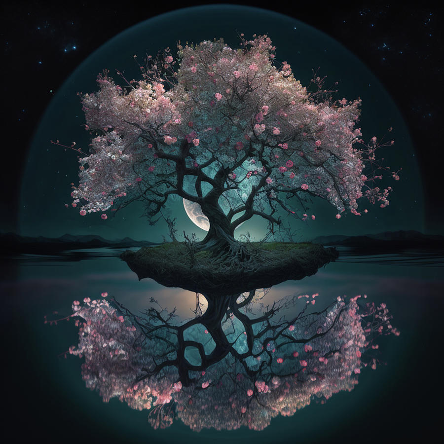 Tree of Life Cherry Blossom Photograph by Billy Beck
