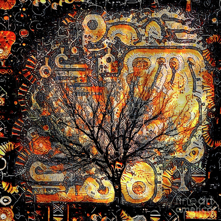 Tree of Life Digital Art by Chris Bee