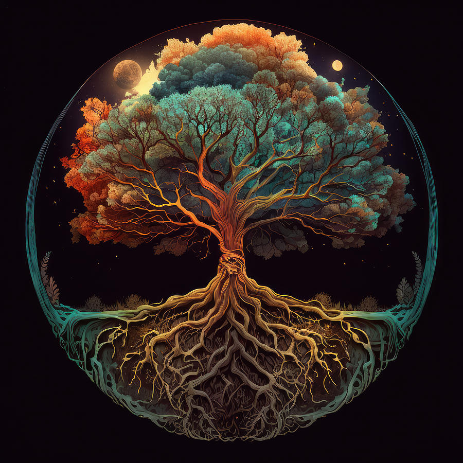 Tree Of Life Digital Art by John Cooke - Fine Art America