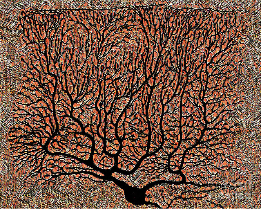 Tree Digital Art - Dry Needling - Our Tree of Life by Linda Weinstock