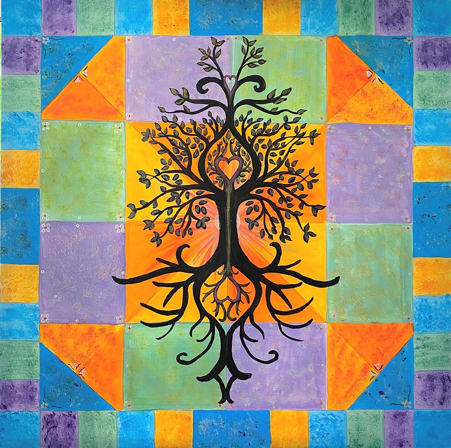 Tree of Life Painting by Nancy Sisco