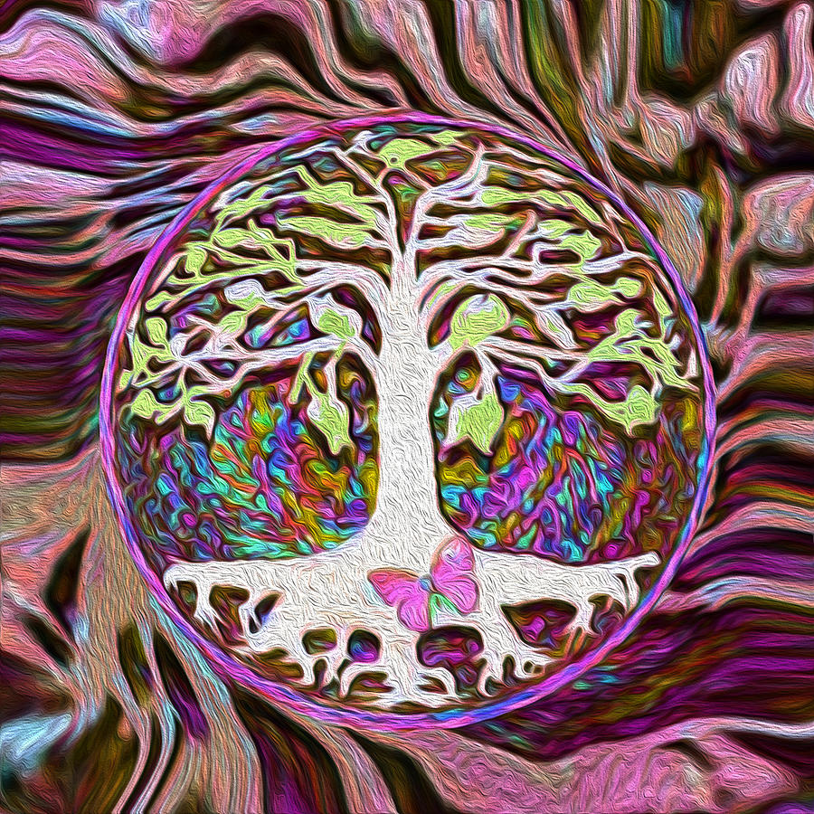 Tree Of Life New Beginnings Digital Art By Amelia Carrie Fine Art America