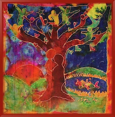 Tree Of Life Painting by Tasha Paley Tree Of Life Painting by Tasha Paley