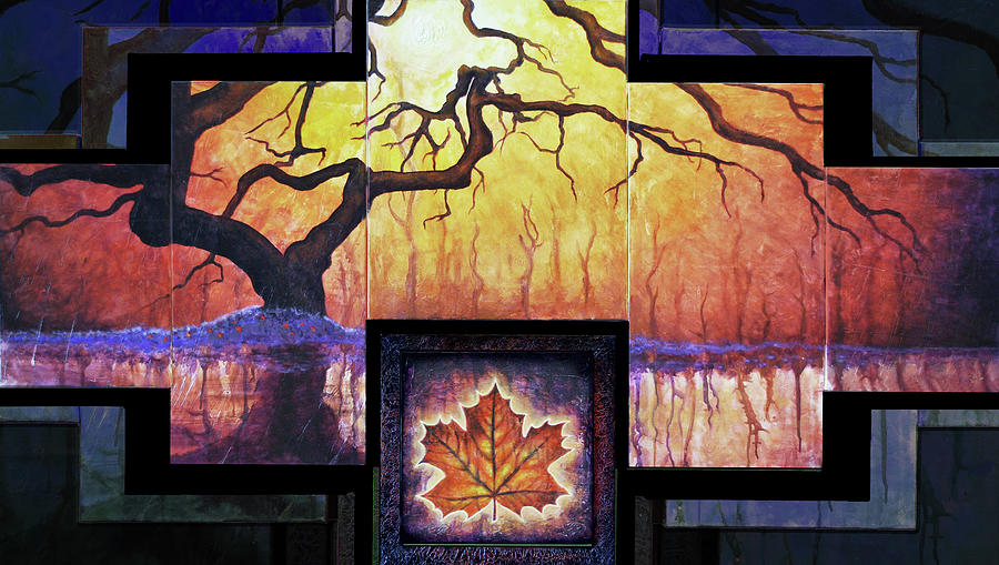 Tree Of Life The Giver Painting