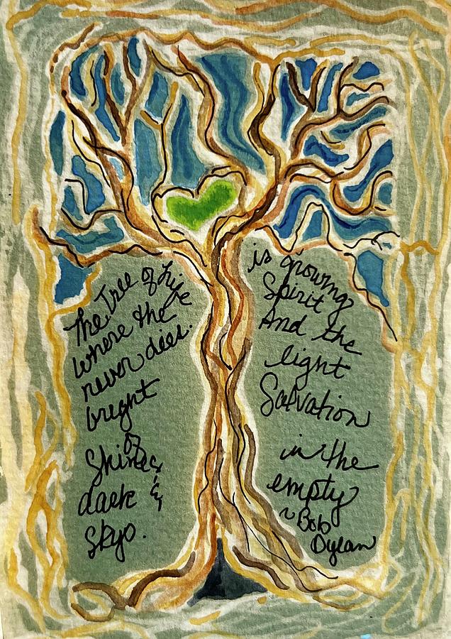 Tree of Life Painting by Theresa Marie Johnson