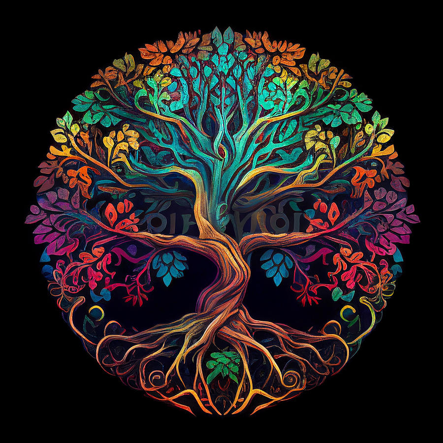 Tree of Life Digital Art by Vladislav Rizhkov - Fine Art America