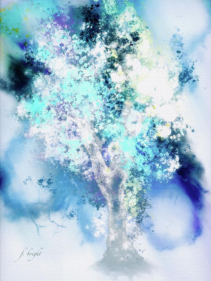 Tree of Light Digital Art by Frank Bright
