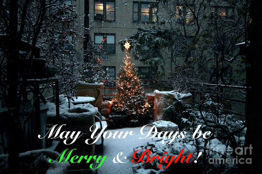 Christmas Photograph - A NYC Christmas by Patricia Youngquist