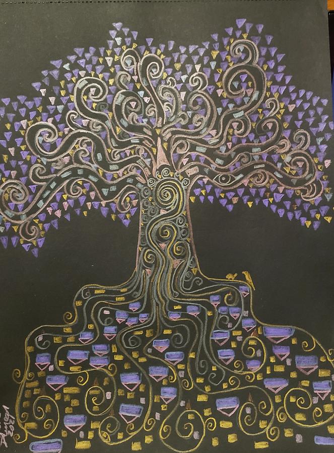 Tree Series #7 Drawing by Stefan Duncan