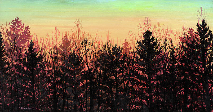 Tree Painting - Tree Song by Shana Rowe Jackson