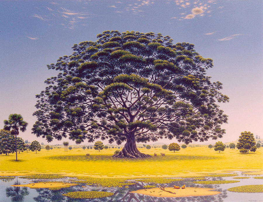 Tree Painting by Tuco Amalfi