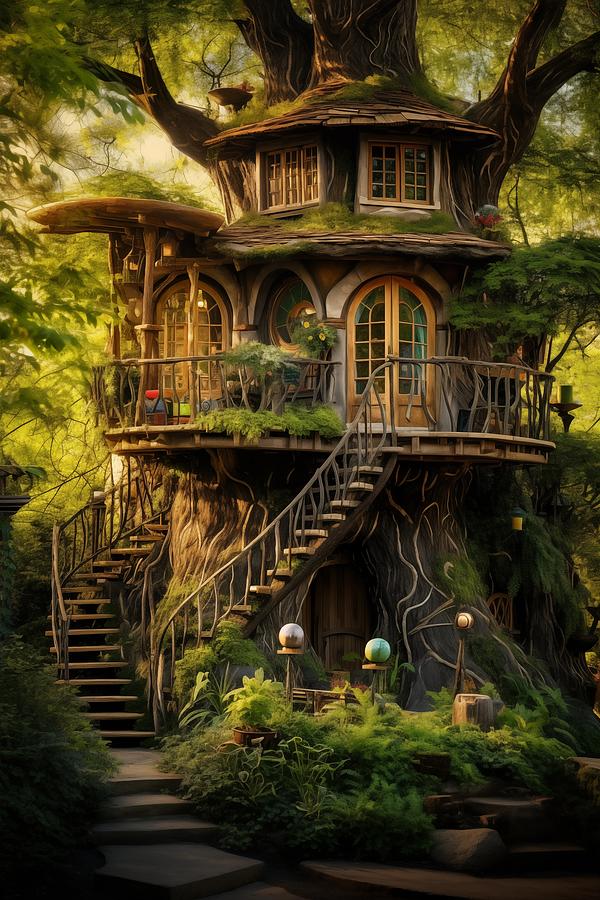 Treehouse Digital Art