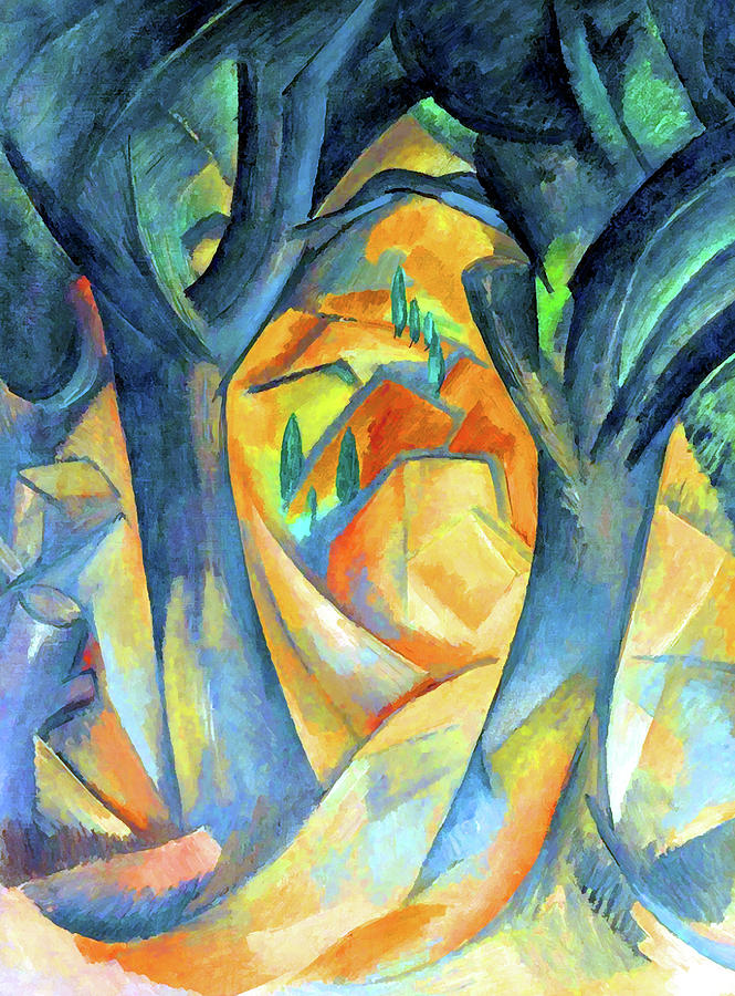 cubism georges braque paintings