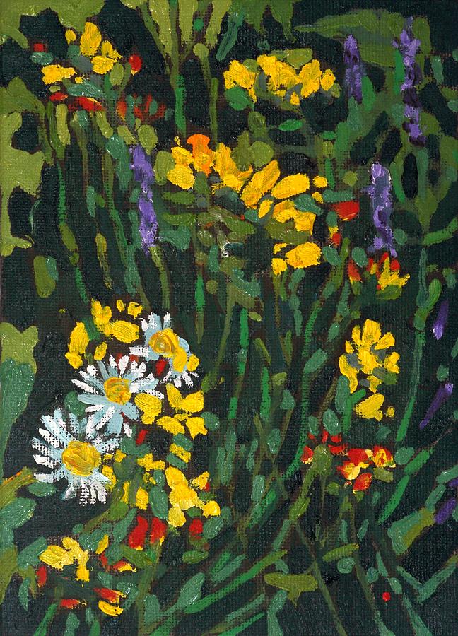 Trefoil Garland Painting by Phil Chadwick