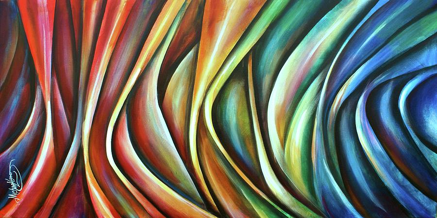 Tremors Painting by Michael Lang Tremors Painting by Michael Lang