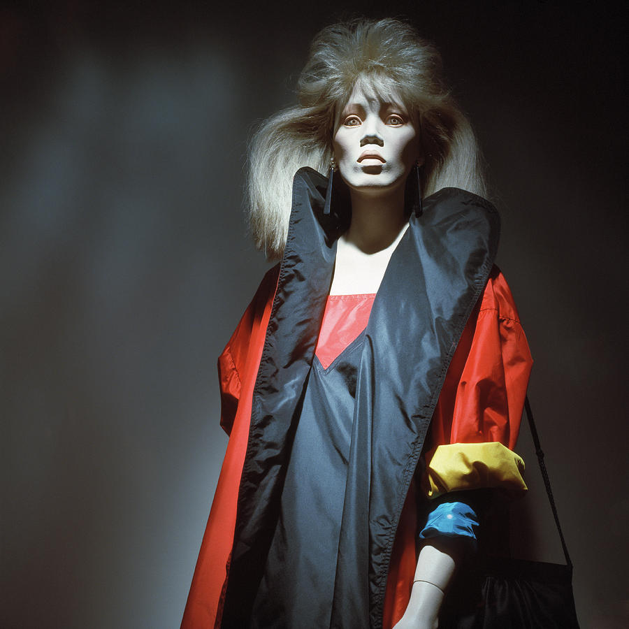 Trendy Mannequin. Beverly Hills, California.  1982 Photograph by Roberto Bigano