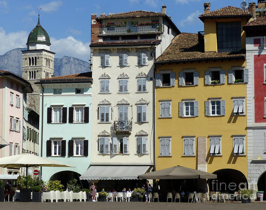 Trento Colours - Piazza del Duomo Photograph by Phil Banks