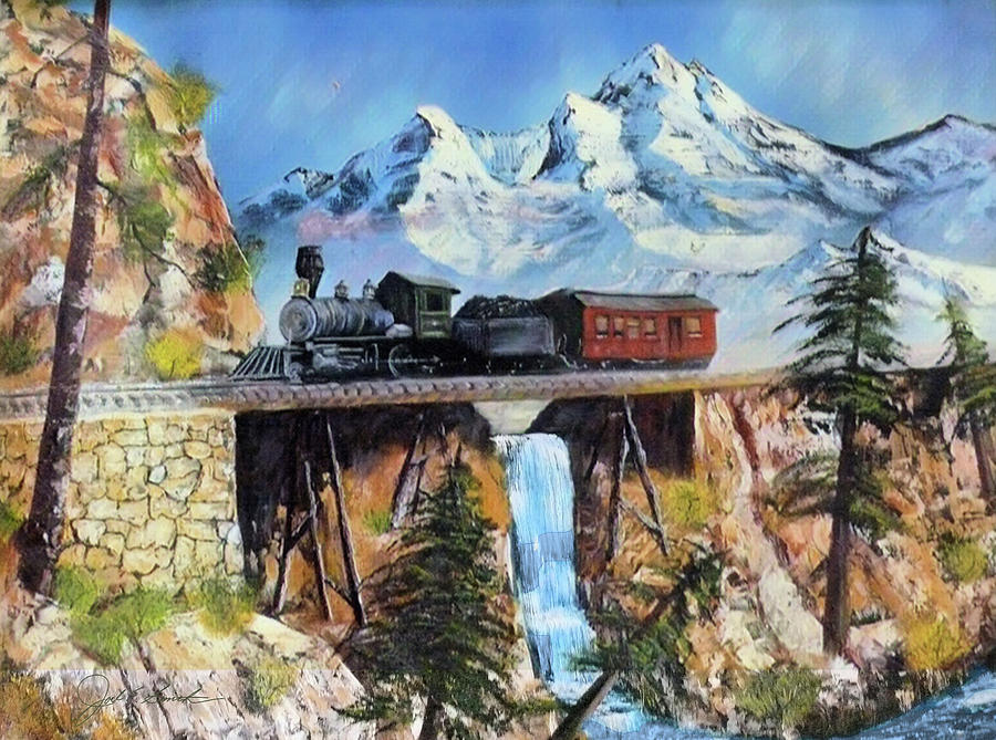 Trestle Crossing   Painting by Joel Smith