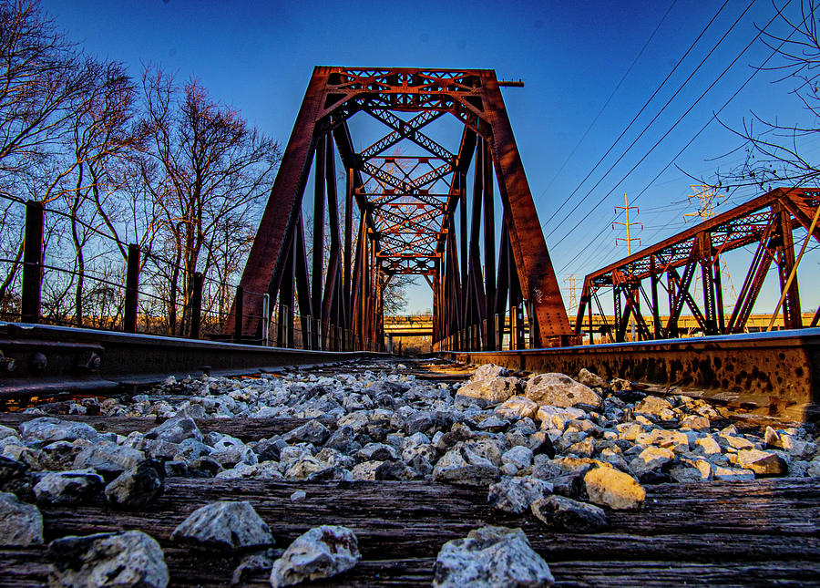 Trestle Rail Bridge Photograph