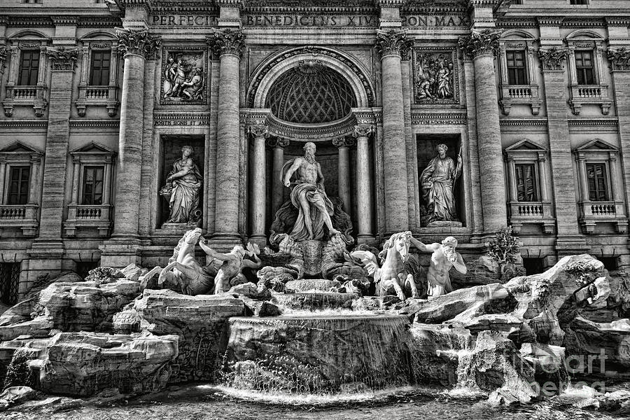 Trevi Fountain Photograph by Olivier Le Queinec