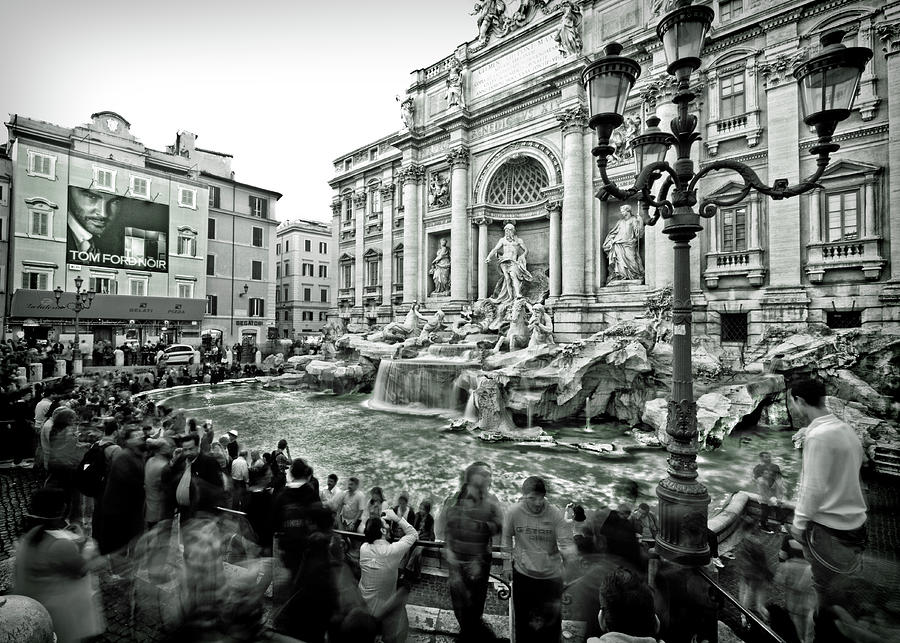 Trevi Fountain Photograph by Bill Chizek
