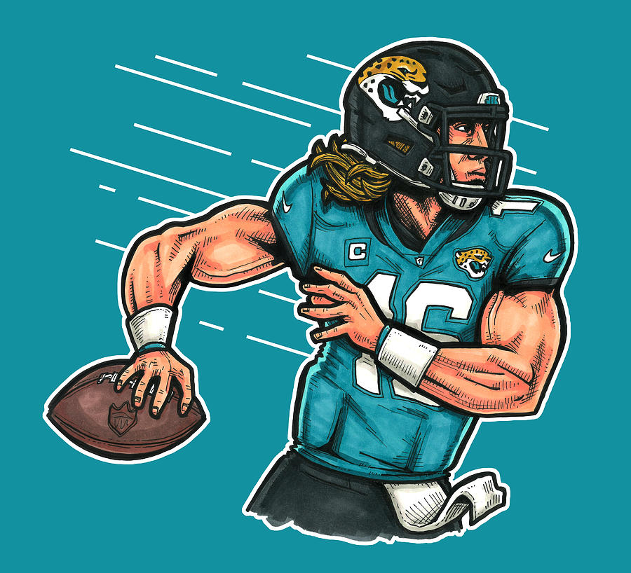 Trevor Lawrence Jacksonville Jaguars Greeting Card Gift Card 