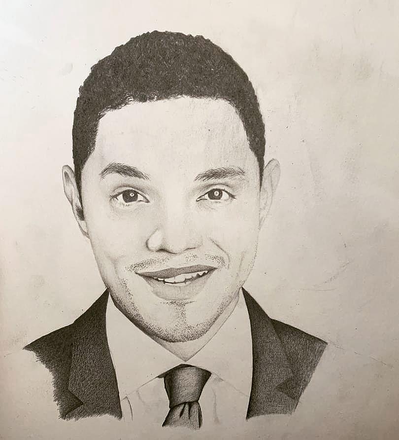 Trevor Noah Drawing by Shayne Tino Ncube - Fine Art America