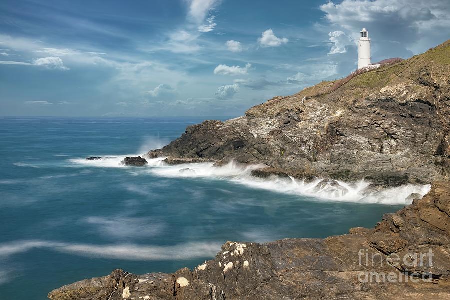 Trevose Head Lighthouse, Cornwall, UK Photograph by Philip Preston