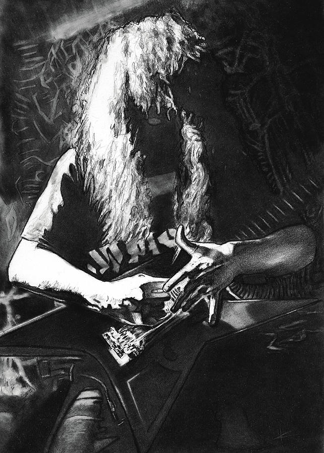 Trey Azagthoth 2 Drawing by Christian Klute