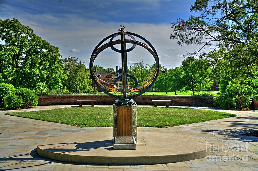 Tri Delt Sundial Miami Of Ohio University Photograph By Paul Lindner