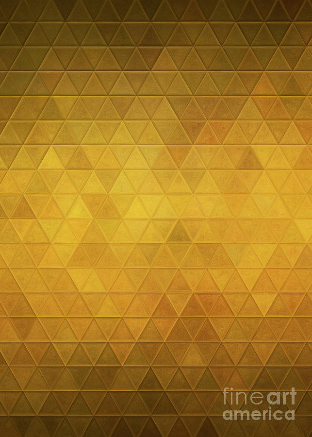 Triangles Art 21 #mosaic Digital Art
