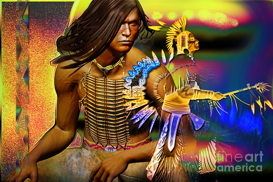 Tribal Lore Digital Art by Shadowlea Is