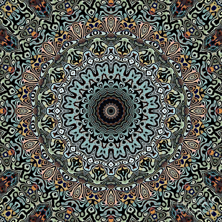 Tribal Mandala Digital Art by Phil Perkins