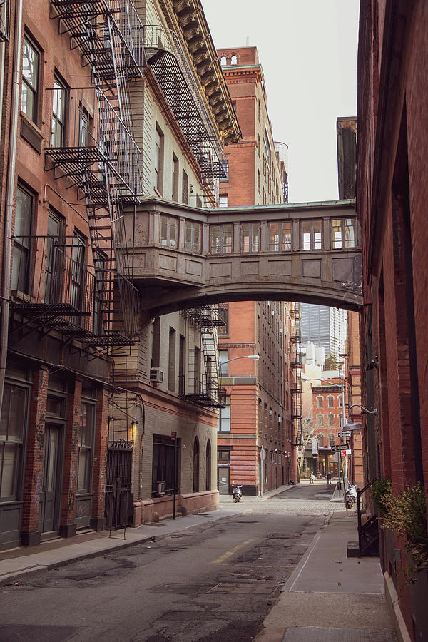 Tribeca Staple Street Skybridge Photograph by Jacob Bogitsh - Pixels