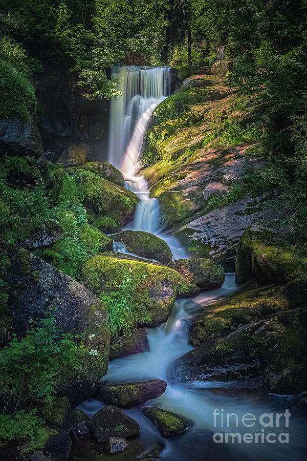 Triberg Waterfall, Germany Photograph