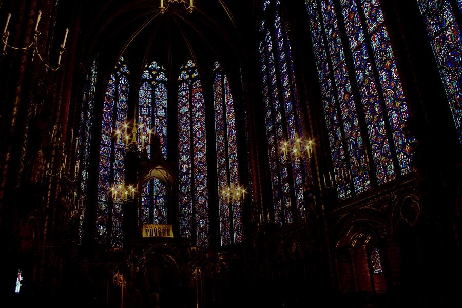 Tribune Of Relics Stained Glass Windows Photograph By Alessandro Zir 