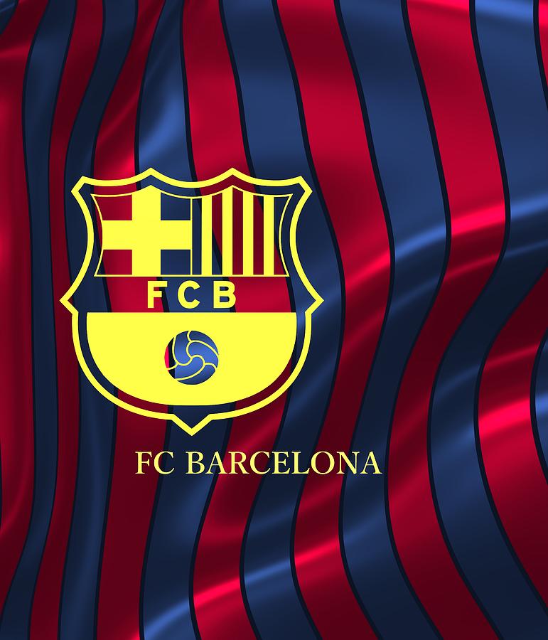 Tribute to Barcelona Team Digital Art by Alberto RuiZ - Fine Art America