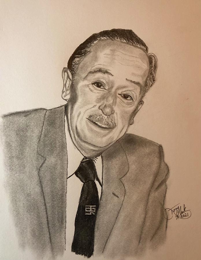 Tribute To Walt Drawing