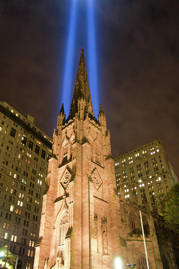 Trinity Church 9/11 Photograph by Zev Steinhardt