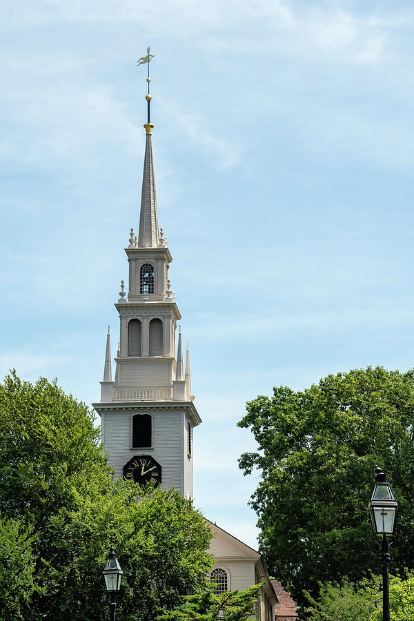 Trinity Church, Newport, Rhode Island Photograph by Dawna Moore Photography