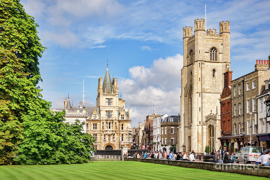 Trinity College and Kings Parade, Cambridge, UK Photograph by Colin and Linda McKie