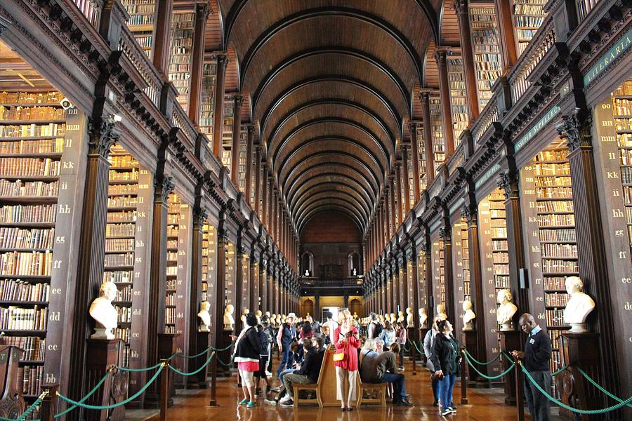 Trinity College Library, Dublin 2 Photograph by Robin Gutkin - Fine Art ...