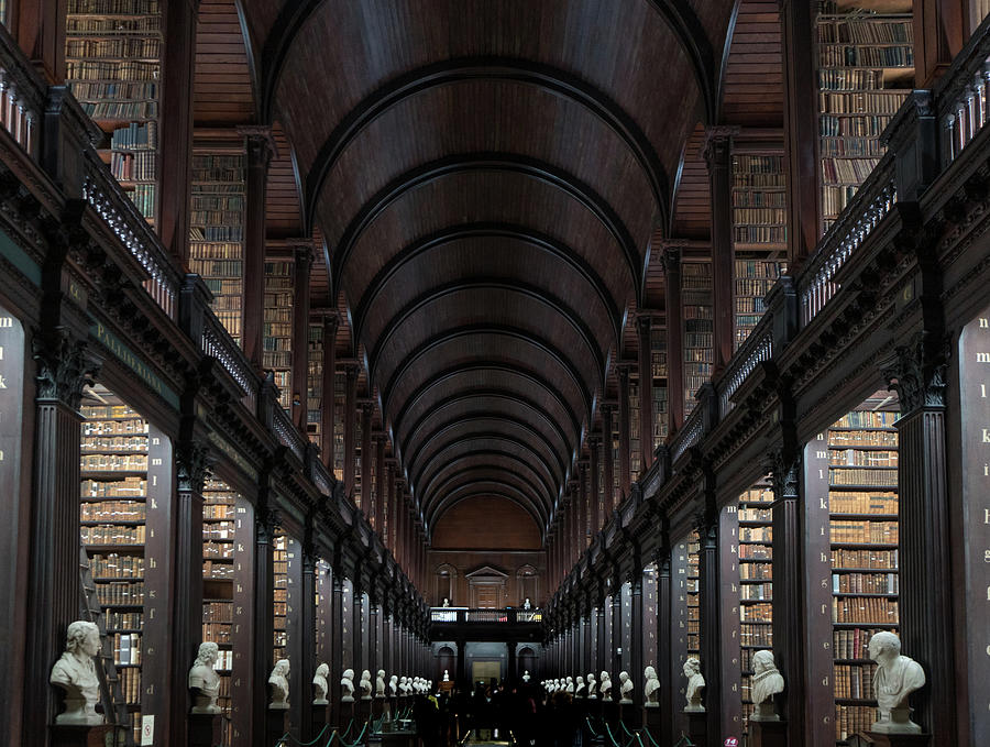 Trinity Library, Ireland Photograph by Arthur Oleary
