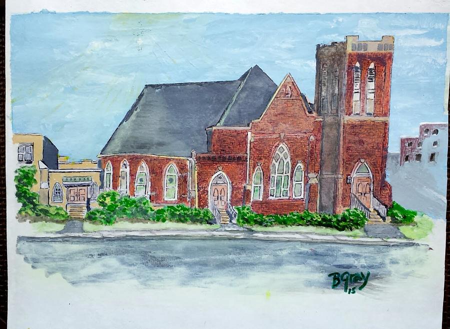 Trinity Methodist Painting by Bill Gray - Fine Art America